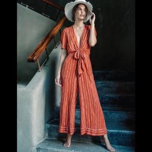 Kivari coco rust jumpsuit